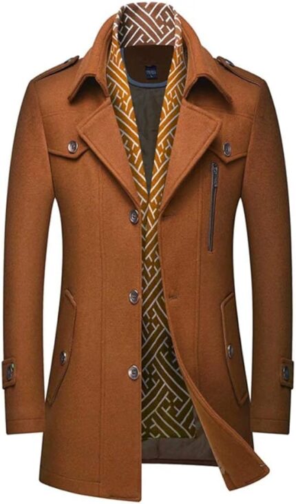 Wool Overcoat Mens