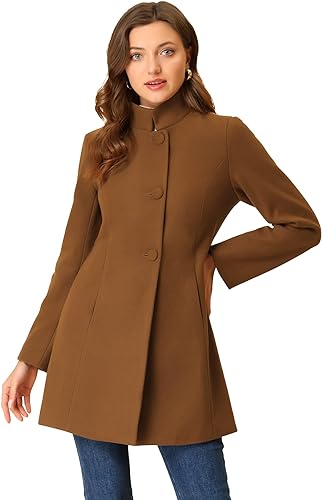 Womens Wool Pea Coat