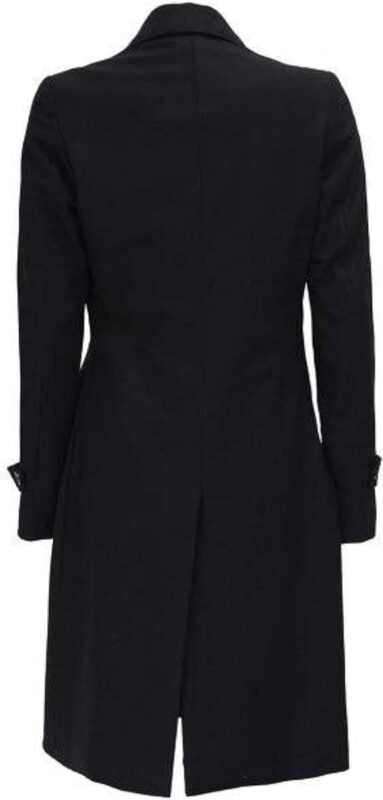 Double Breasted Wool Trench Coat