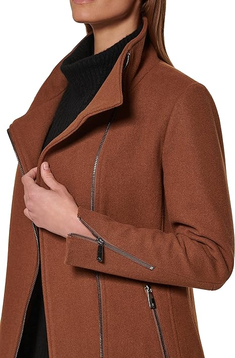 asymmetrical peacoat