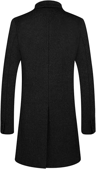 Mens Suit Overcoat