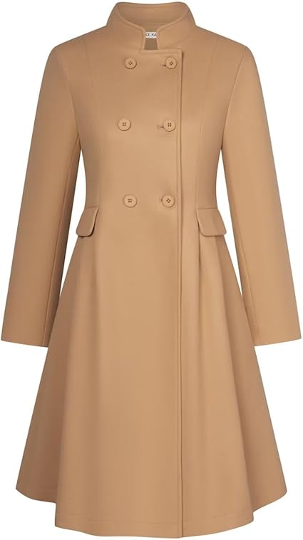 Womens Wool Peacoat