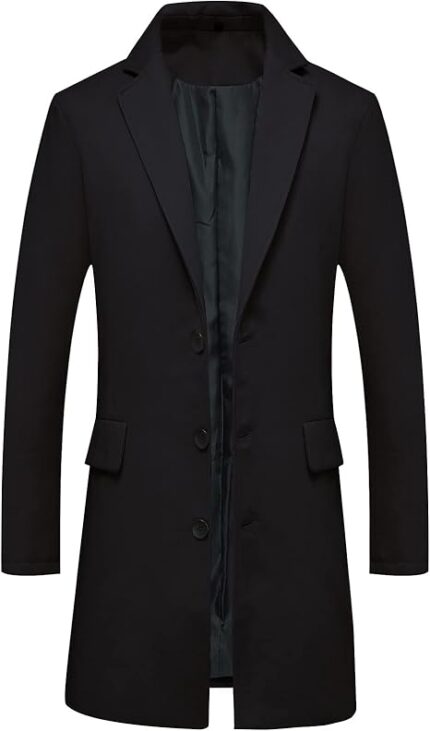 Wool Overcoat Mens