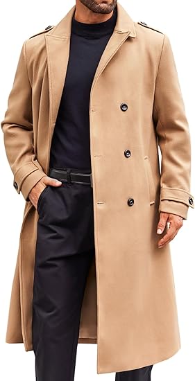 Men's Wool Overcoat