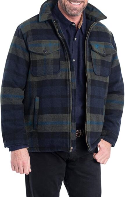 100 Wool Jacket Mens