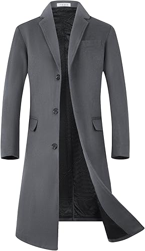 Mens Long Overcoat