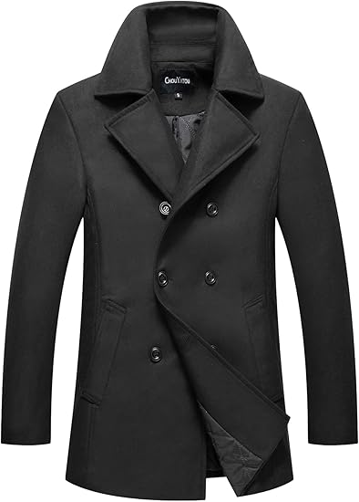 Men's Navy Pea Coat