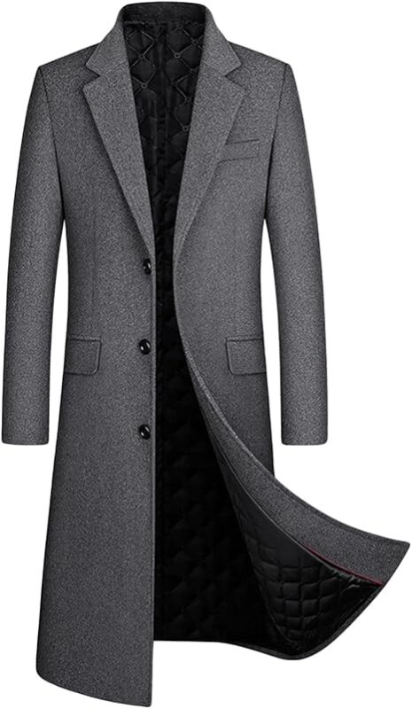 Long Wool Peacoat