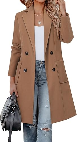 Brown Peacoat