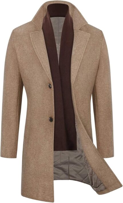 Men's Wool Long Coat