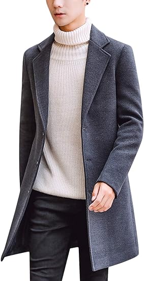 Wool Mens Top Coat