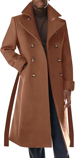 Belted Peacoat