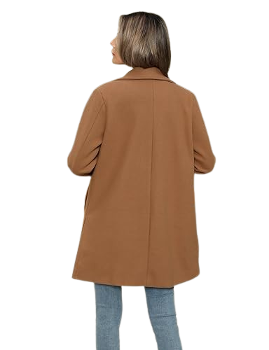 Camel Peacoat Womens