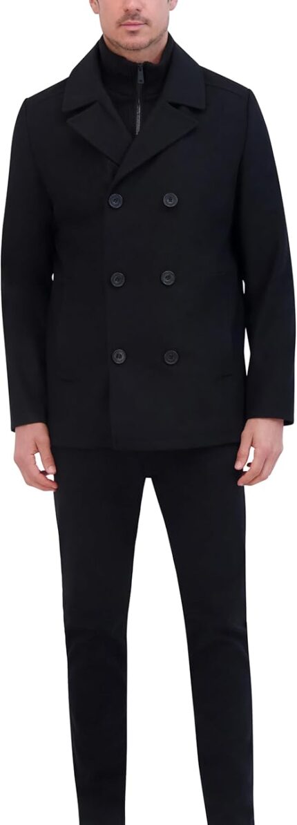 Black Male Peacoat