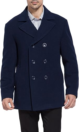 Navy Peacoat Mens