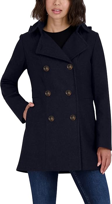 Hooded Peacoat