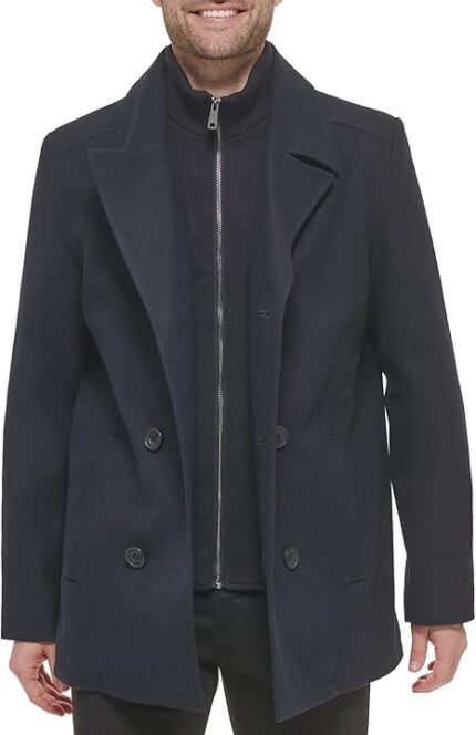 Mens Peacoat Jacket