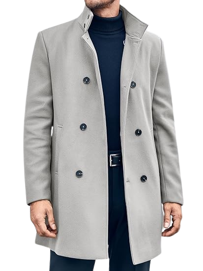 Wool Winter Coat Men's