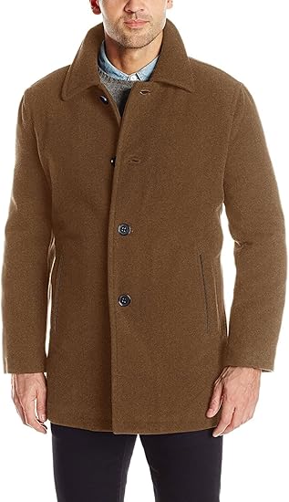 Pure Wool Coat Mens