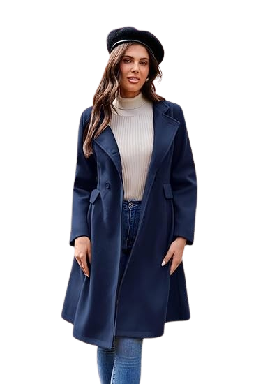 Womens Peacoat Coat