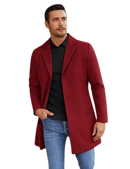 Men's Wool Long Coat