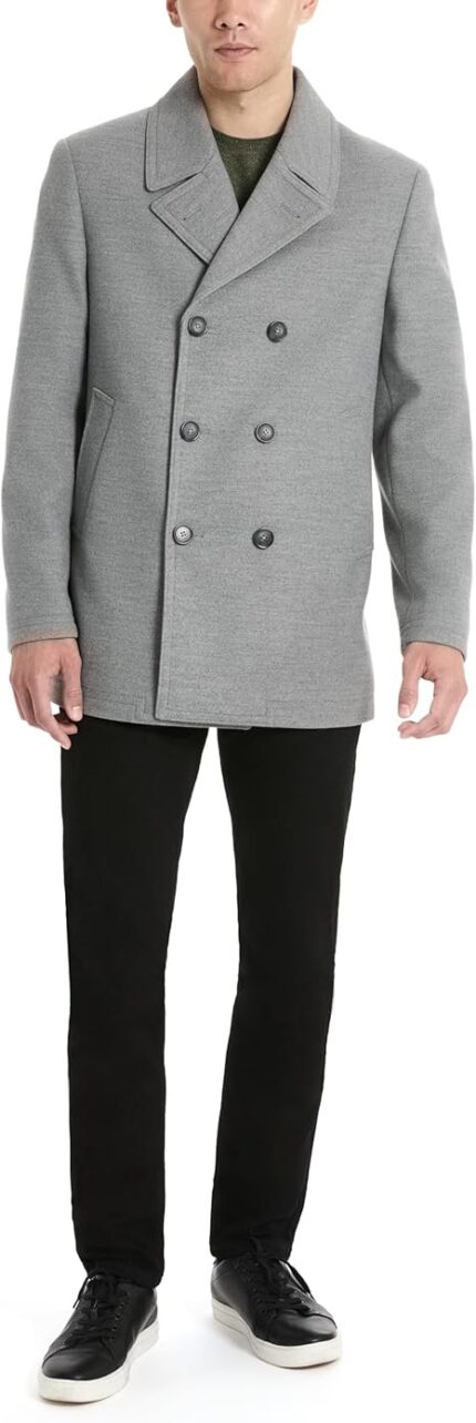 Short Peacoat Mens 