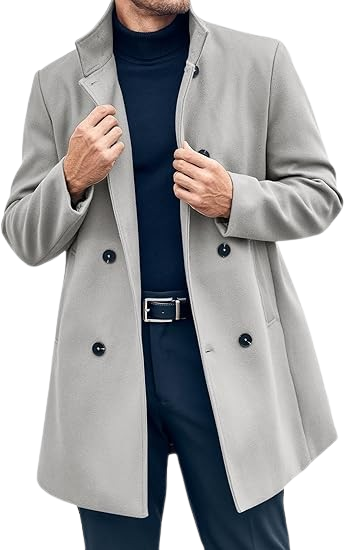 Wool Winter Coat Men's