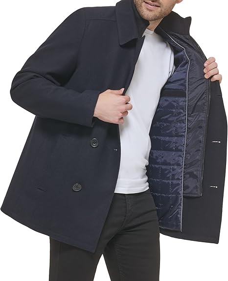 Mens Peacoat Jacket