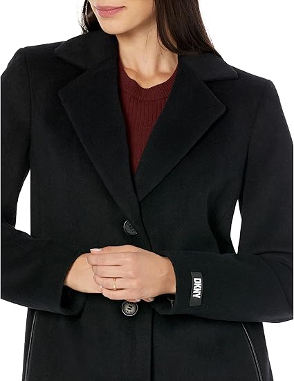 Black Pea Coats For Women