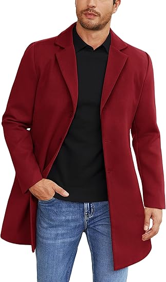 Men's Wool Long Coat