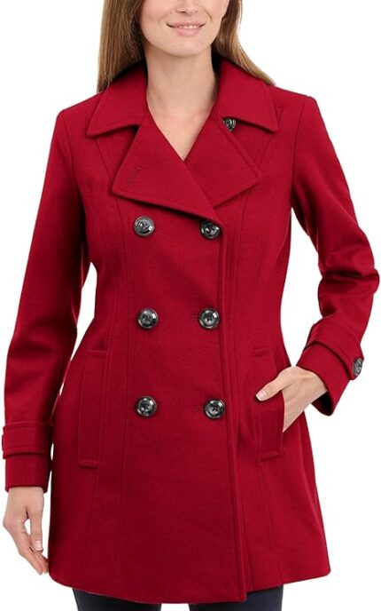 Red Peacoat