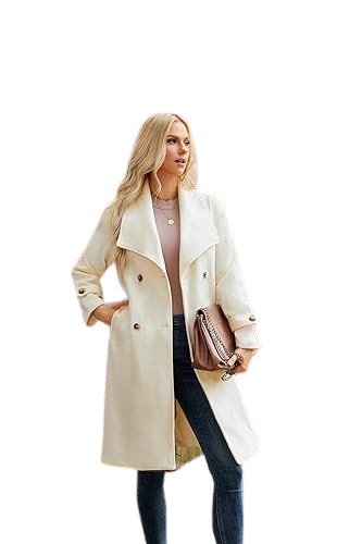 Womens Long Peacoat