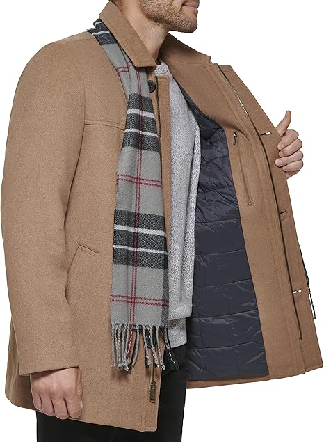 Short Pea Coat Mens