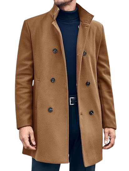 Long Wool Coat Men