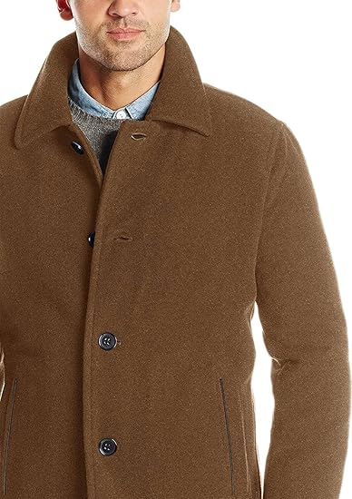 Pure Wool Coat Mens