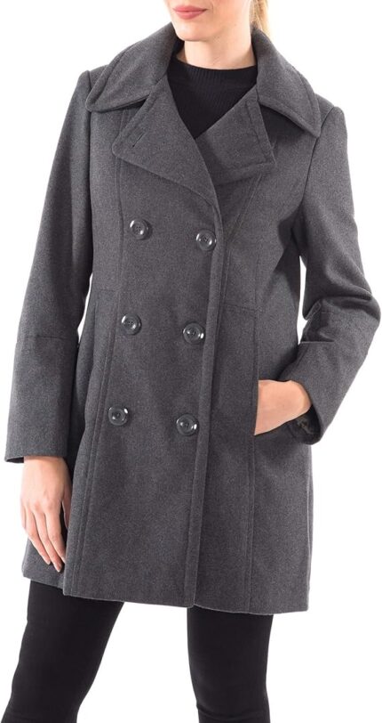 Wool Peacoat Women