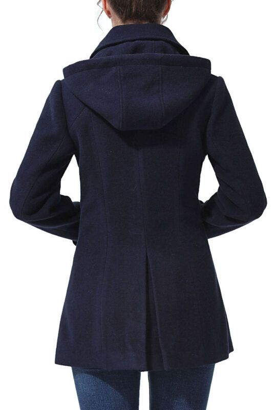 Ladies Peacoat With Hood