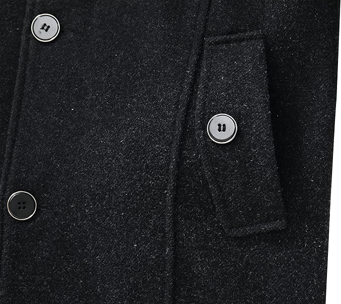 Men's Insulated Wool Coat