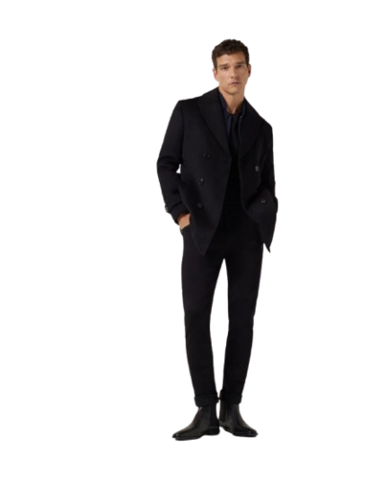 Mens Peacoat Black