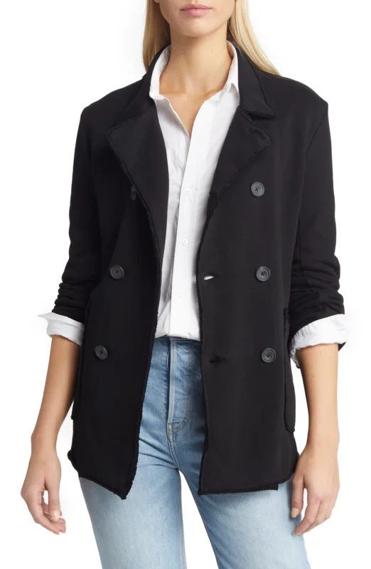 Black Peacoat Women