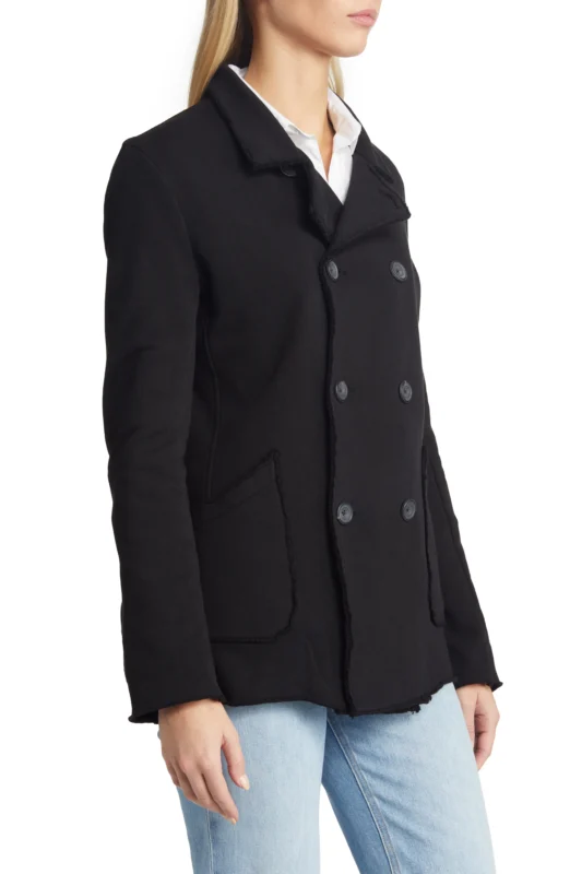 Black Peacoat Women