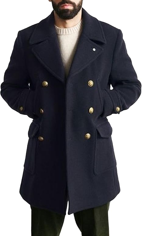 Mens Peacoat Outfit