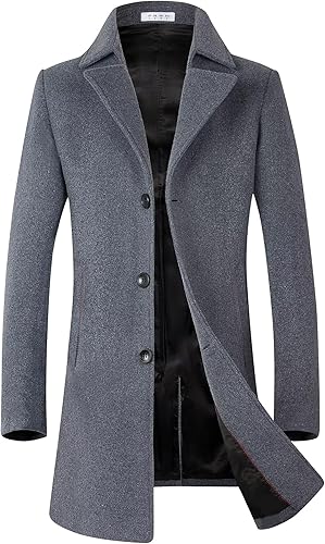 Slim Fit Peacoat