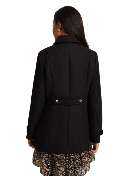 Womens Petite Pea coat