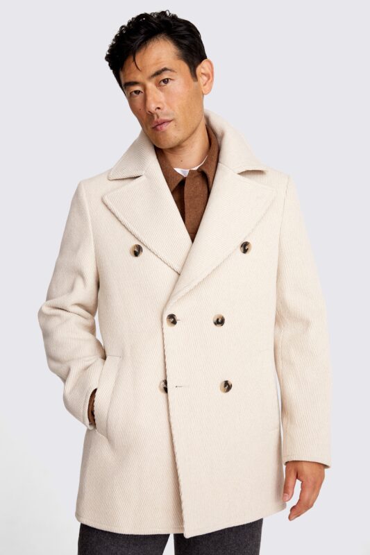 Cream Peacoat