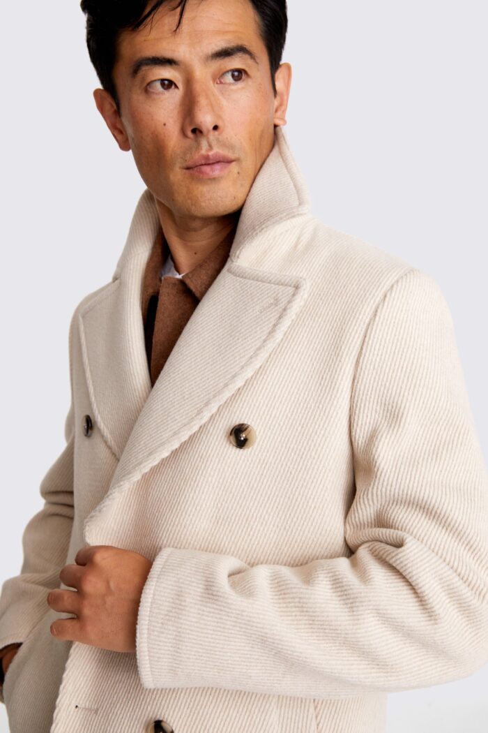 Cream Peacoat