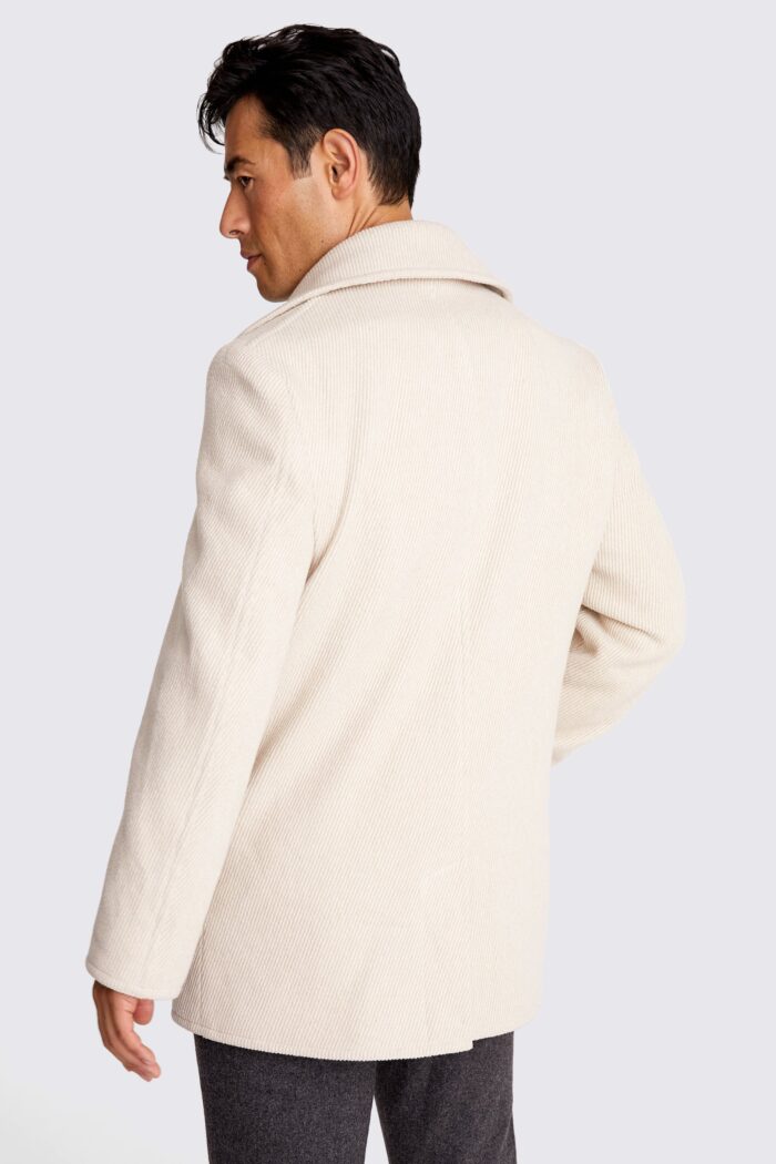 Cream Peacoat