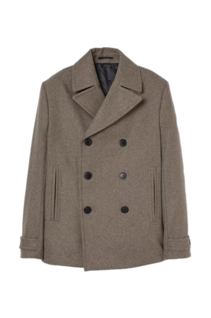 H&M Peacoat