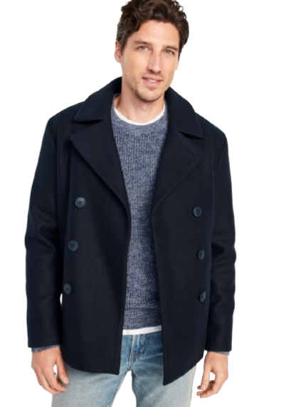 Old Navy Peacoat Mens