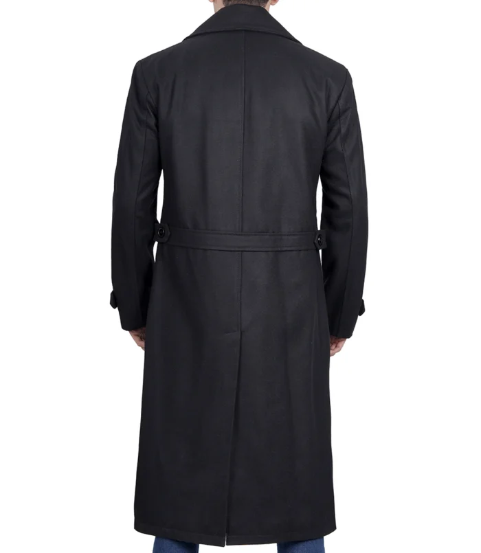 Long Black Peacoat